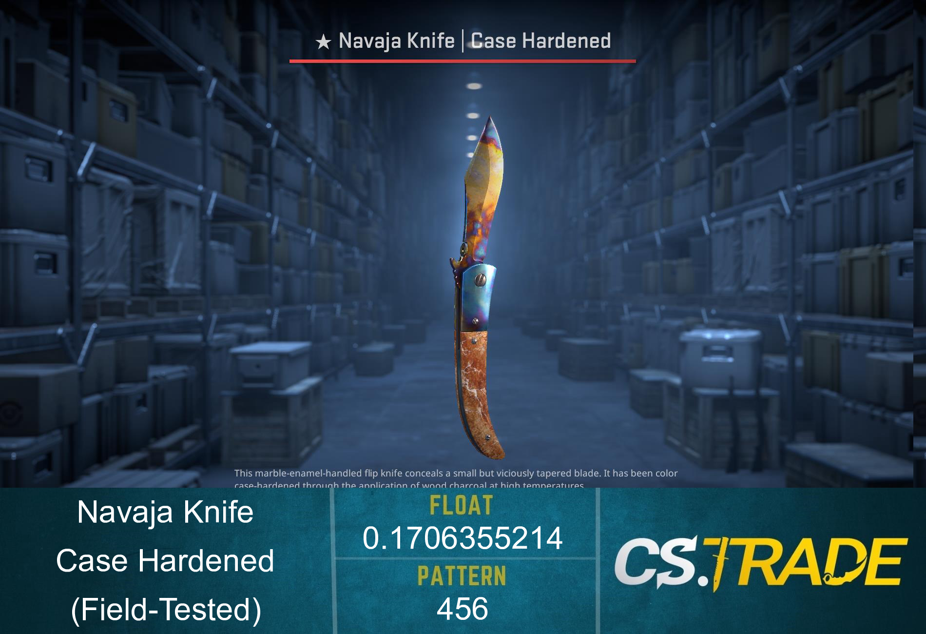 ★ StatTrak™ Navaja Knife | Case Hardened (Field-Tested) Screenshot