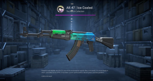 AK-47 | Ice Coaled (Field-Tested) Screenshot