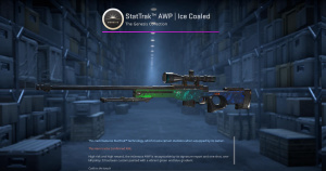 StatTrak™ AWP | Ice Coaled (Battle-Scarred) Screenshot
