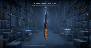 ★ Navaja Knife | Blue Steel (Field-Tested) Screenshot