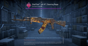 StatTrak™ AK-47 | Searing Rage (Factory New) Screenshot