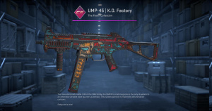 UMP-45 | K.O. Factory (Battle-Scarred) Screenshot