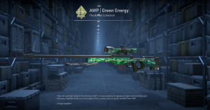 AWP | Green Energy (Well-Worn) Screenshot