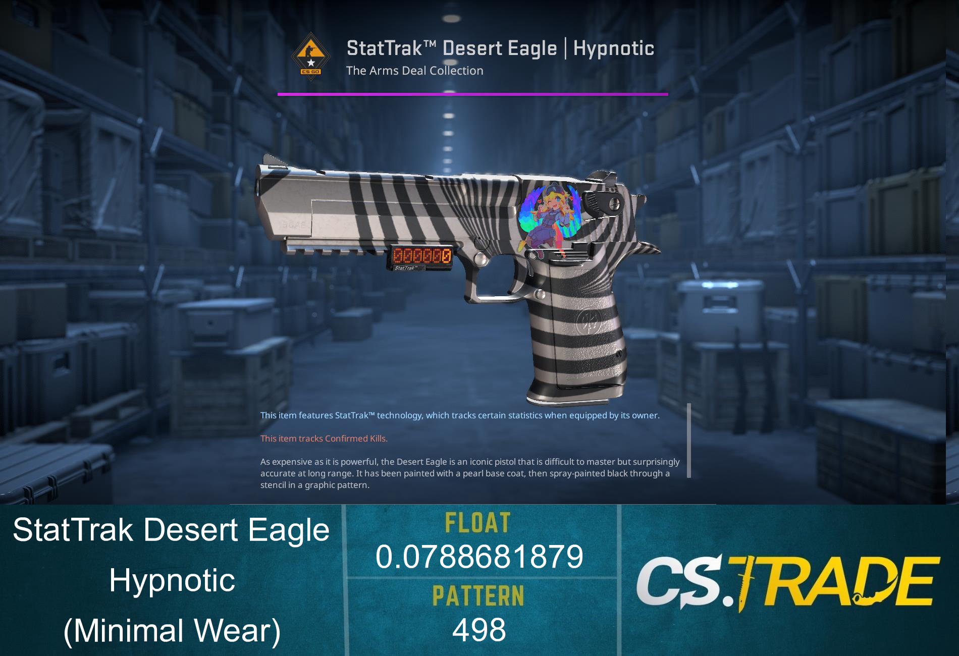 Desert Eagle | Hypnotic (Minimal Wear) Screenshot