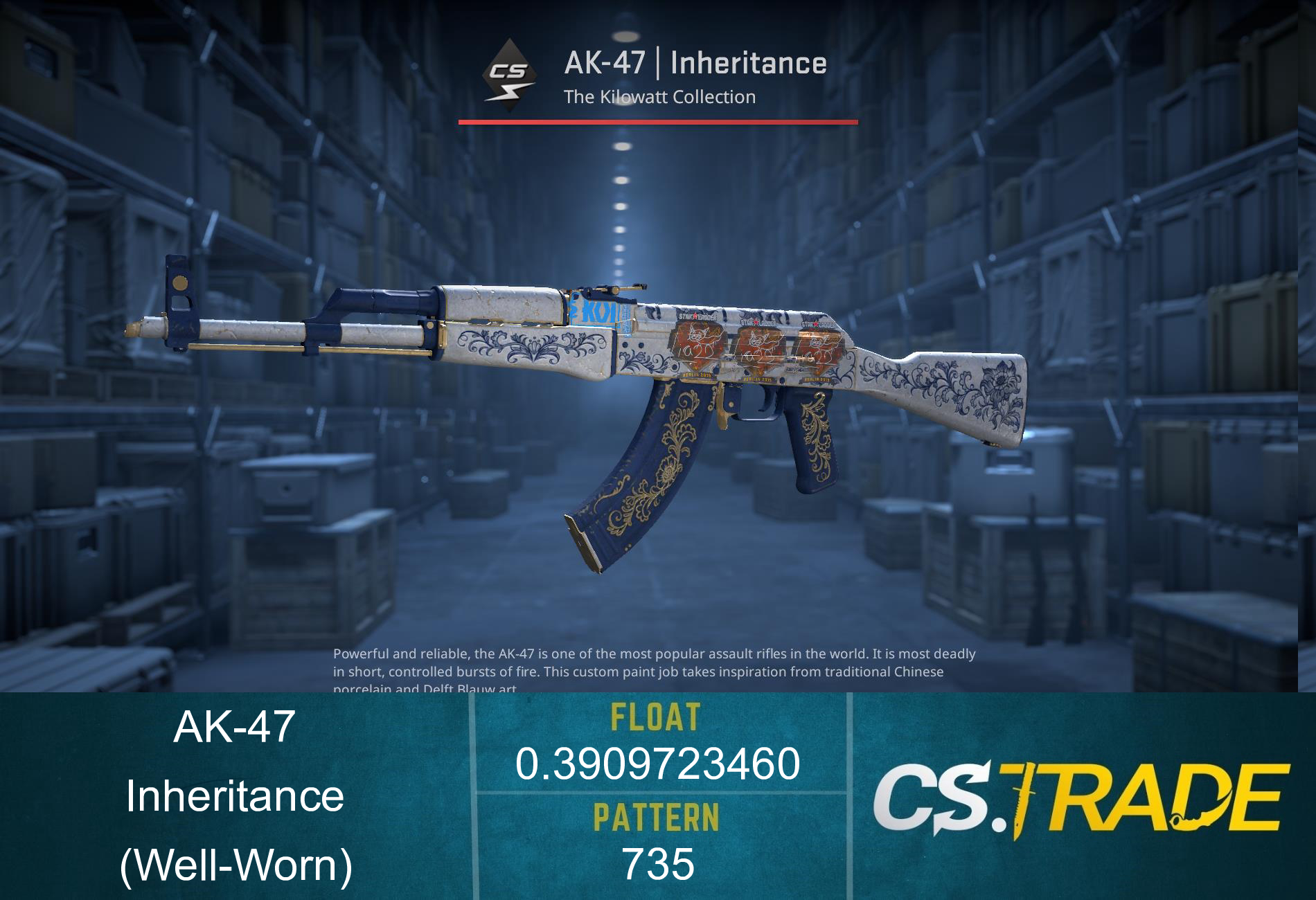 AK-47 | Inheritance (Well-Worn) Screenshot