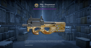 P90 | Shapewood (Well-Worn) Screenshot