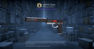 USP-S | Cyrex (Minimal Wear) Screenshot