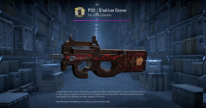 P90 | Shallow Grave (Battle-Scarred) Screenshot