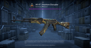 AK-47 | Phantom Disruptor (Battle-Scarred) Screenshot