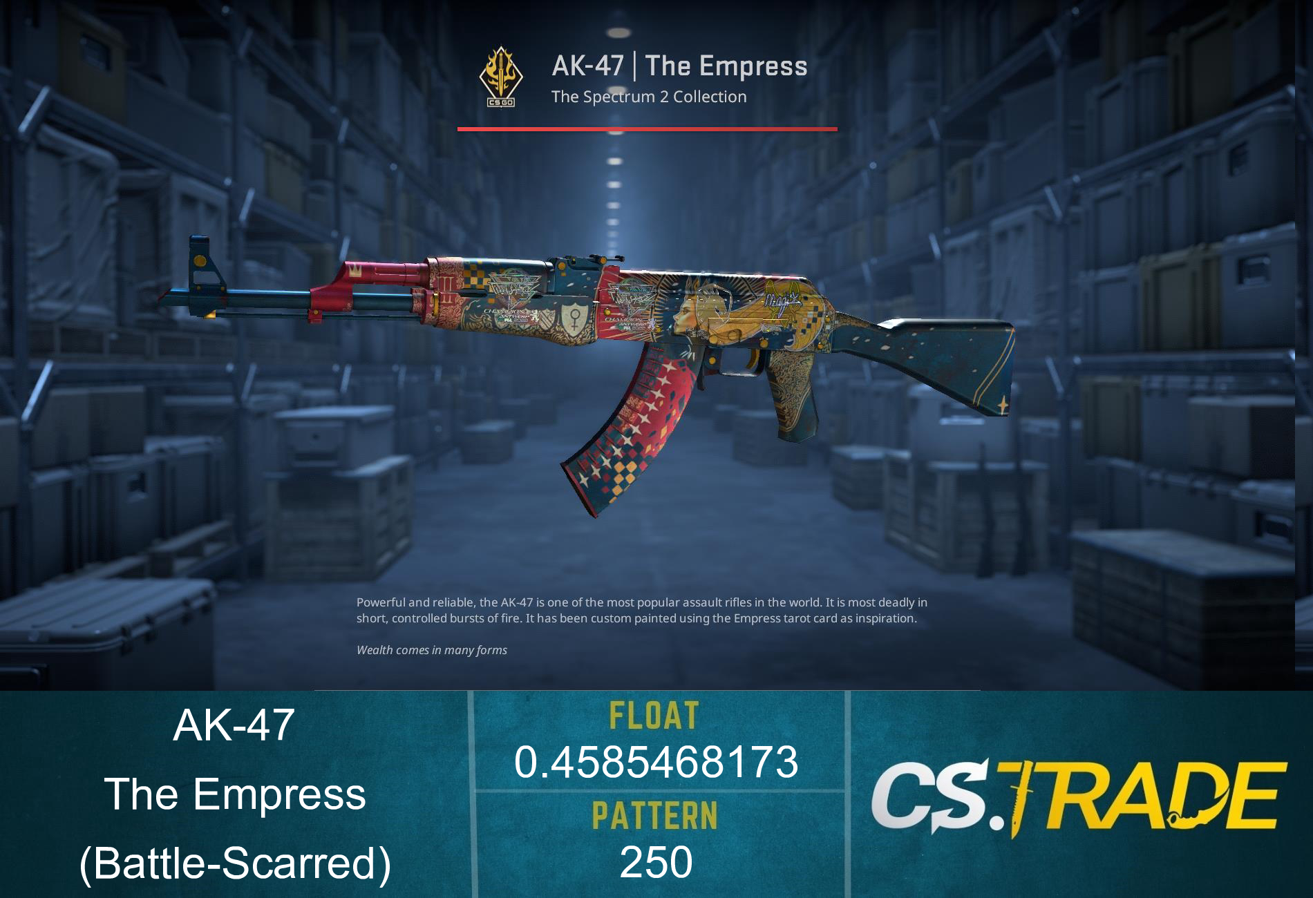 AK-47 | The Empress (Battle-Scarred) Screenshot