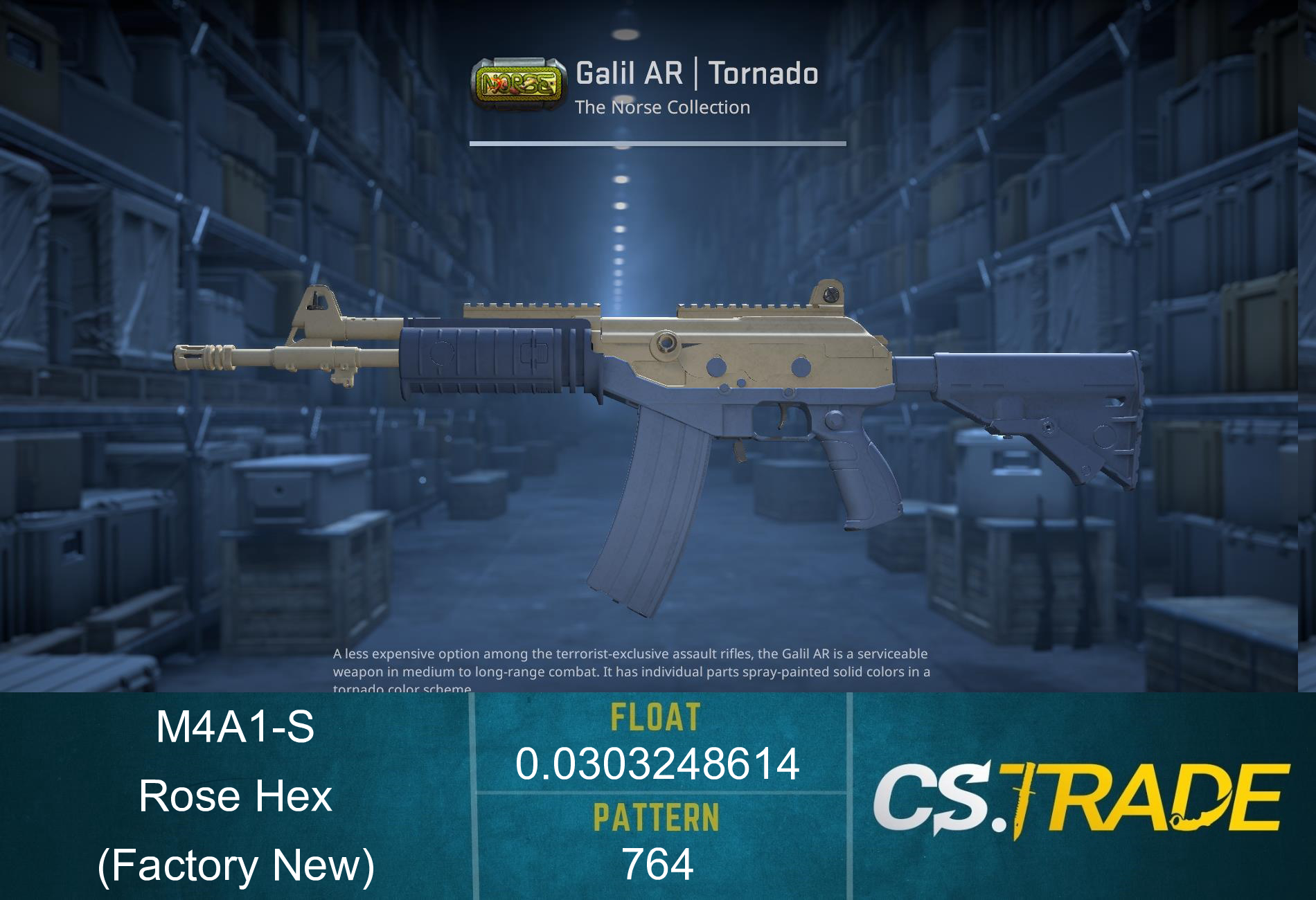 M4A1-S | Rose Hex (Factory New) Screenshot