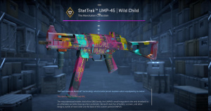 StatTrak™ UMP-45 | Wild Child (Minimal Wear) Screenshot