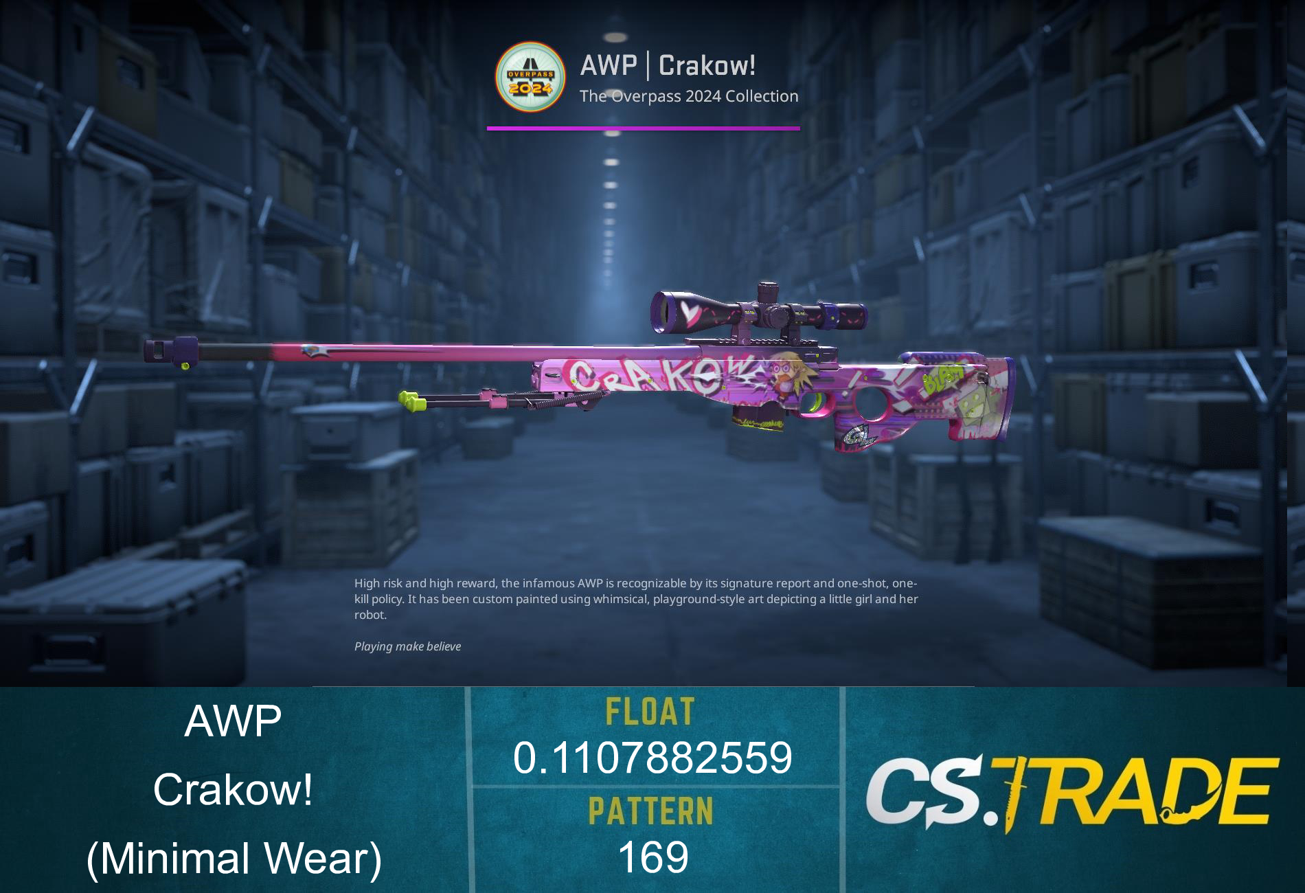 AWP | Crakow! (Minimal Wear) Screenshot
