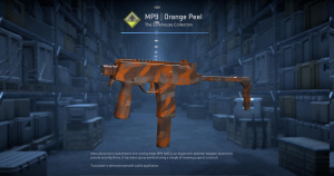 MP9 | Orange Peel (Factory New) Screenshot