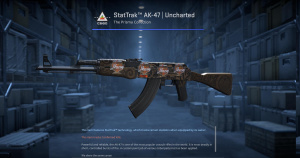 StatTrak™ AK-47 | Uncharted (Minimal Wear) Screenshot