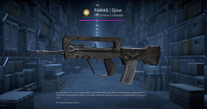 FAMAS | Djinn (Battle-Scarred) Screenshot