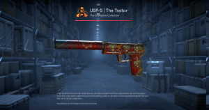 USP-S | The Traitor (Battle-Scarred) Screenshot