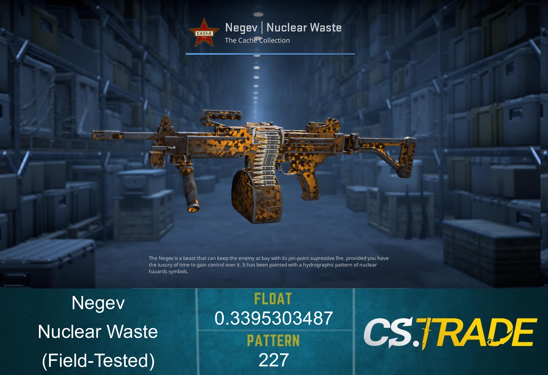 Negev | Nuclear Waste (Field-Tested)