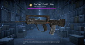 StatTrak™ FAMAS | Djinn (Battle-Scarred) Screenshot