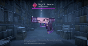 Glock-18 | Shinobu (Minimal Wear) Screenshot