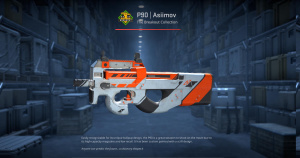 P90 | Asiimov (Field-Tested) Screenshot