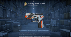 StatTrak™ P250 | Asiimov (Battle-Scarred) Screenshot