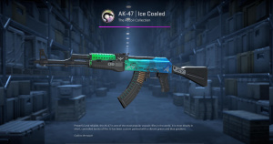 AK-47 | Ice Coaled (Field-Tested) Screenshot