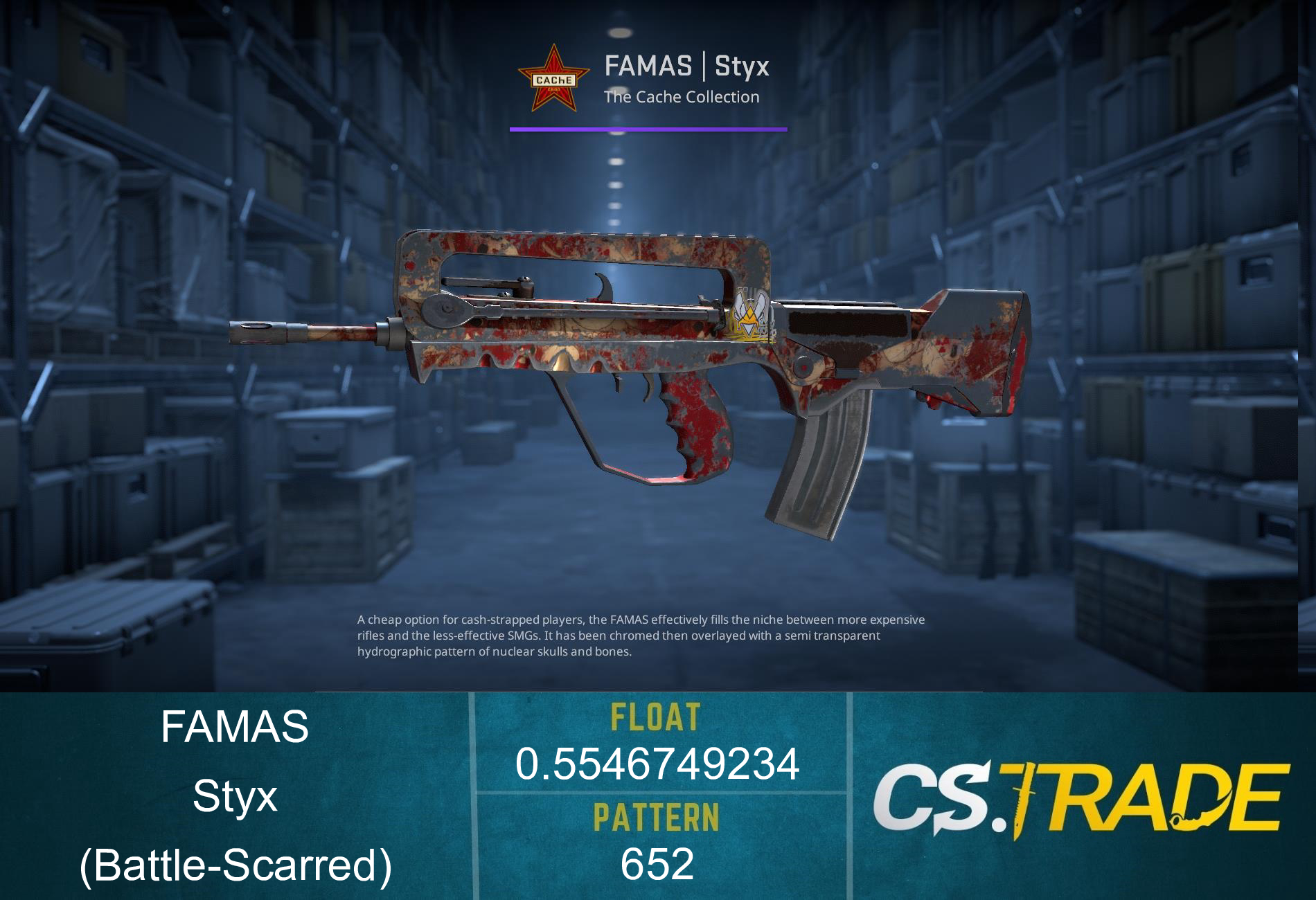 Souvenir FAMAS | Styx (Battle-Scarred) Screenshot