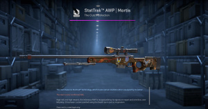 StatTrak™ AWP | Mortis (Battle-Scarred) Screenshot