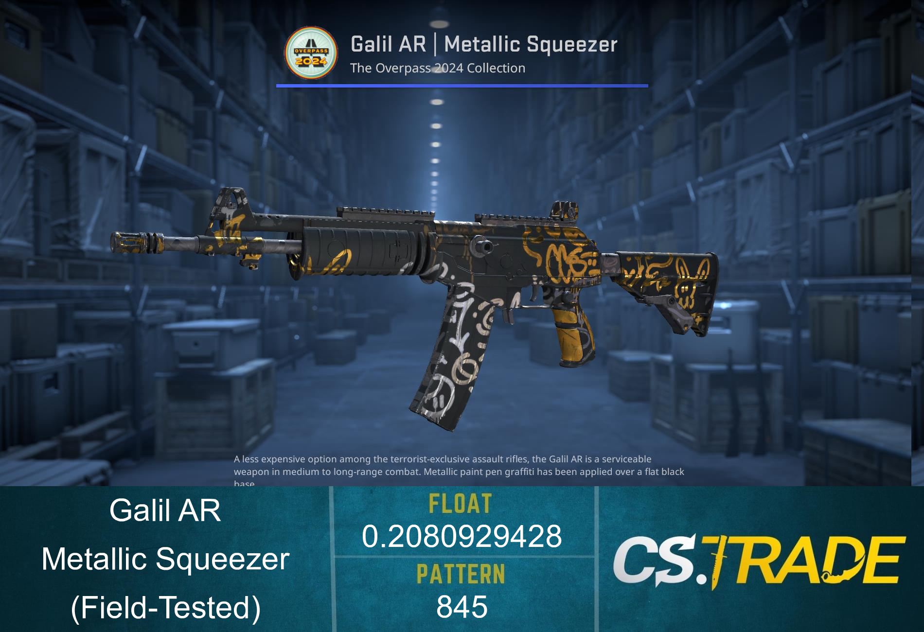 Galil AR | Metallic Squeezer (Field-Tested) Screenshot