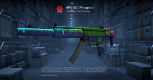 MP5-SD | Phosphor (Field-Tested) Screenshot