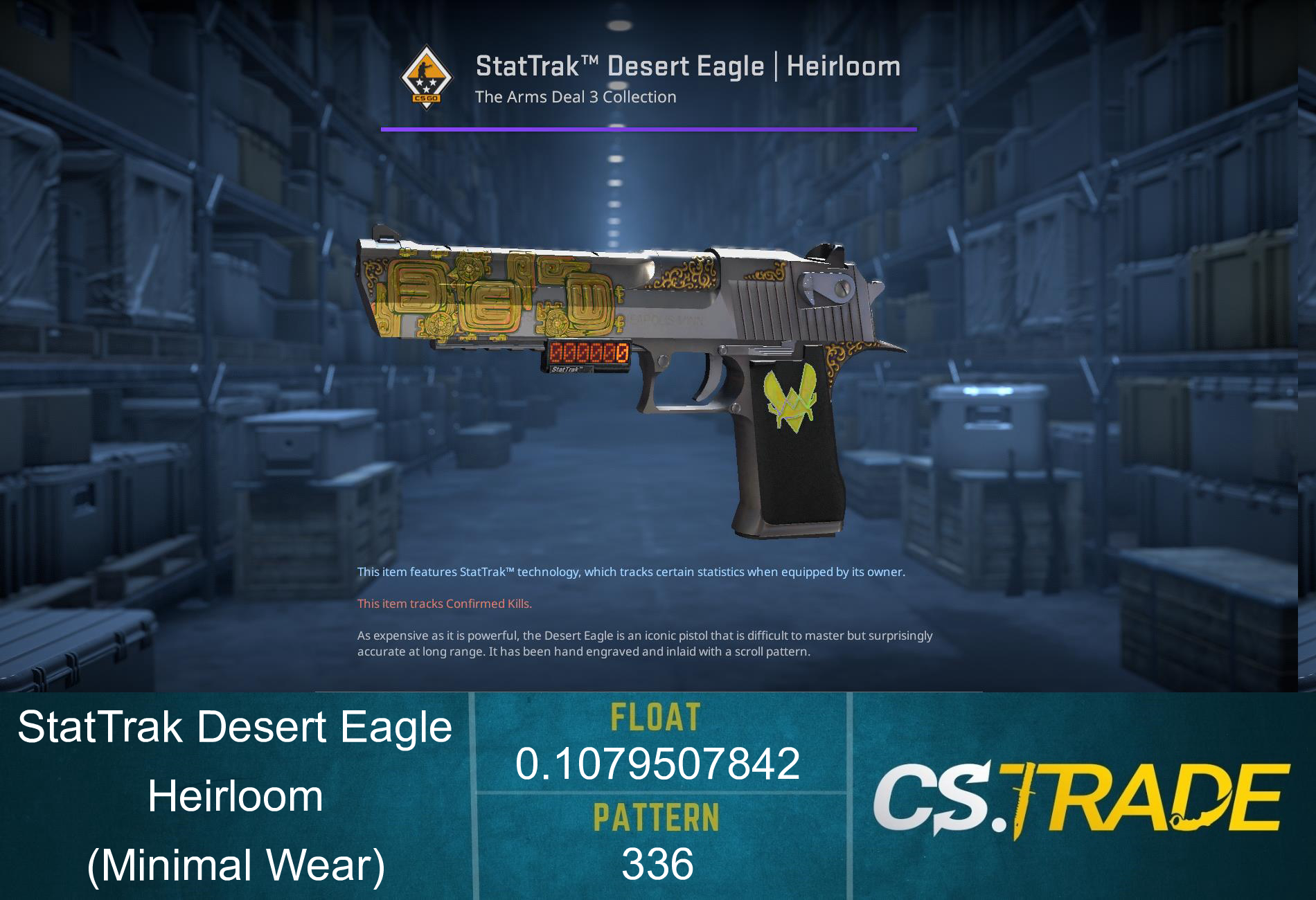 Desert Eagle | Heirloom (Minimal Wear) Screenshot