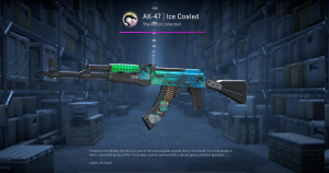 AK-47 | Ice Coaled (Well-Worn) Screenshot