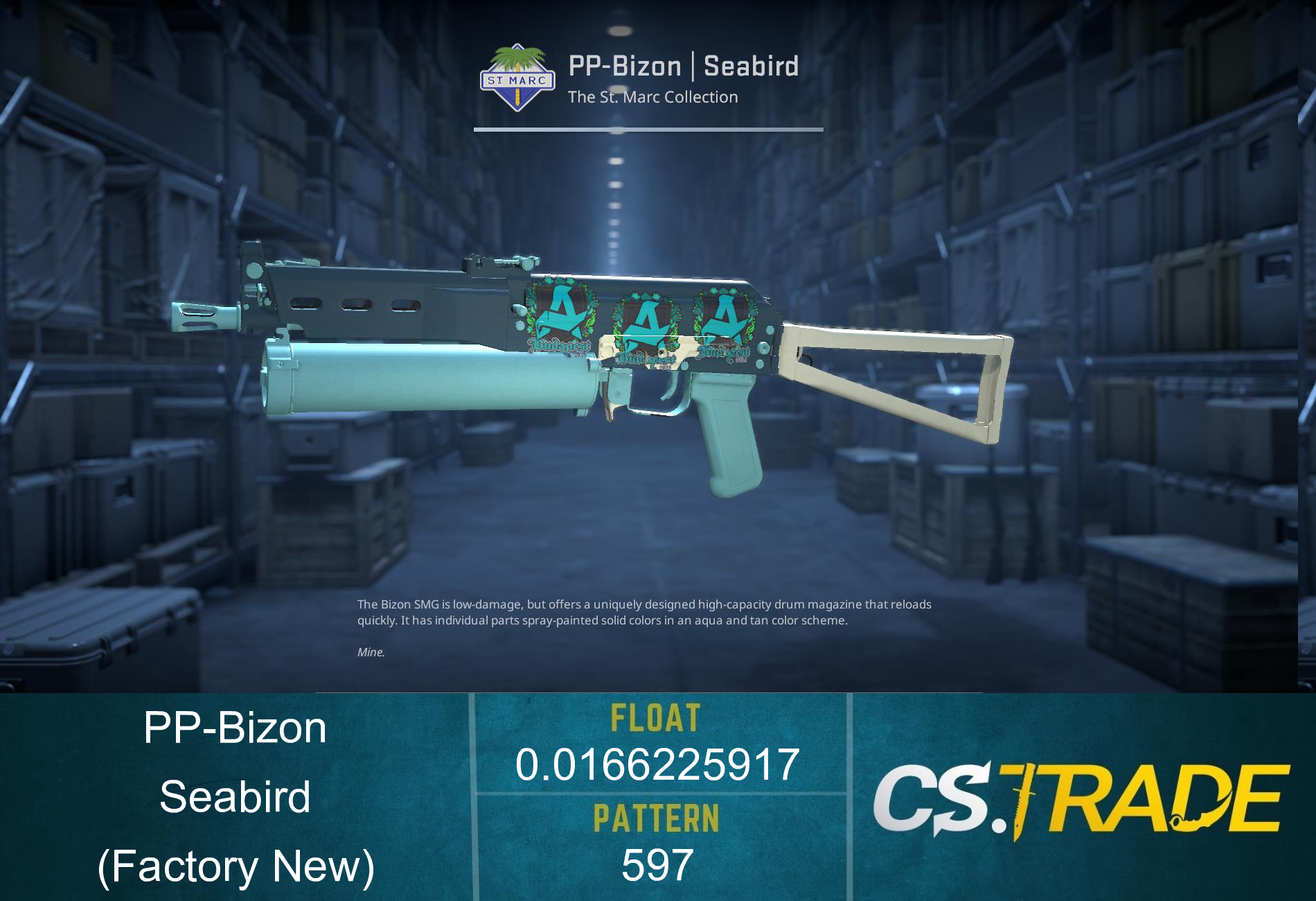 PP-Bizon | Seabird (Factory New) Screenshot