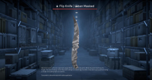 ★ Flip Knife | Urban Masked (Field-Tested) Screenshot