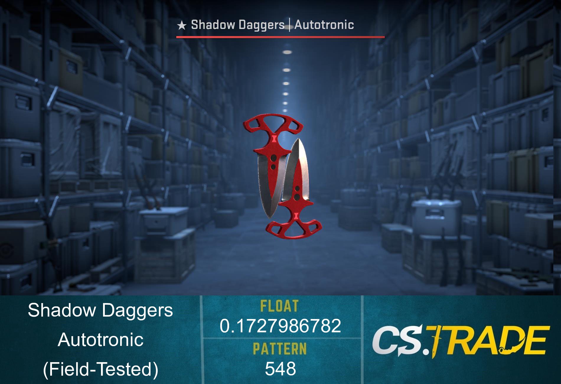 ★ Shadow Daggers | Autotronic (Field-Tested) Screenshot