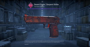 Desert Eagle | Serpent Strike (Factory New) Screenshot