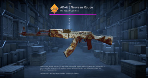 AK-47 | Nouveau Rouge (Well-Worn) Screenshot