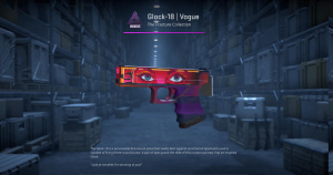 Glock-18 | Vogue (Field-Tested) Screenshot