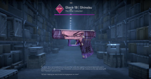 Glock-18 | Shinobu (Well-Worn) Screenshot
