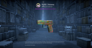 P250 | Visions (Battle-Scarred) Screenshot