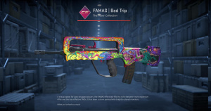 FAMAS | Bad Trip (Minimal Wear) Screenshot