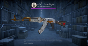 AK-47 | Crane Flight (Minimal Wear) Screenshot