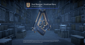 Dual Berettas | Anodized Navy (Factory New) Screenshot