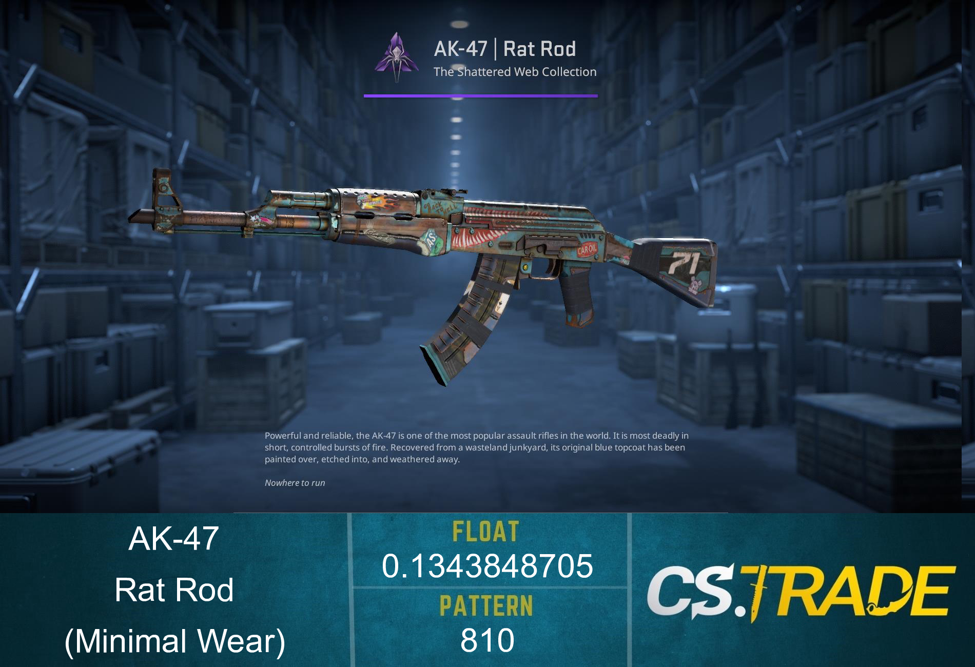 AK-47 | Rat Rod (Minimal Wear)