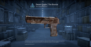 Desert Eagle | The Bronze (Factory New) Screenshot