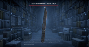 ★ Paracord Knife | Night Stripe (Field-Tested) Screenshot