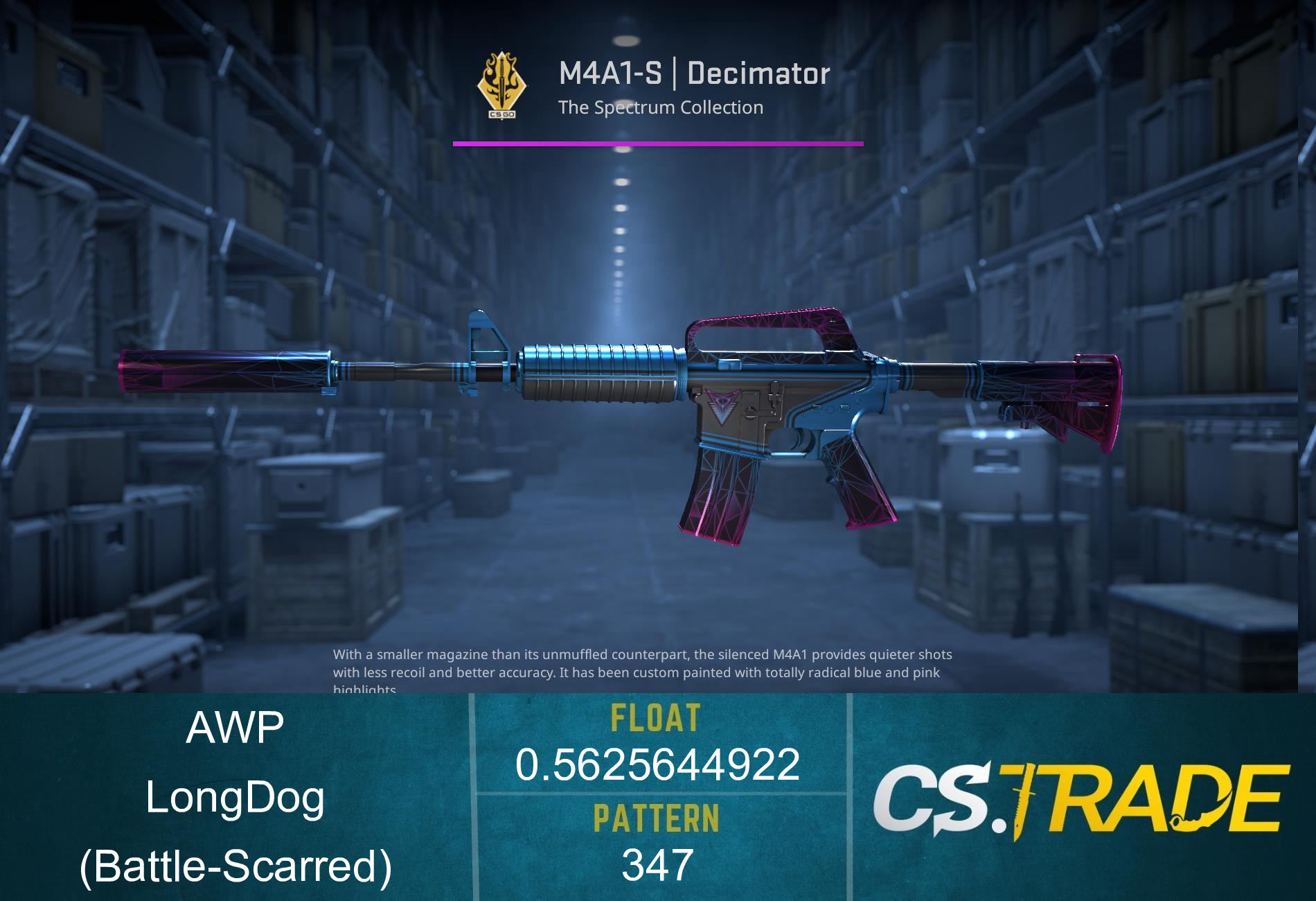 AWP | LongDog (Battle-Scarred) Screenshot