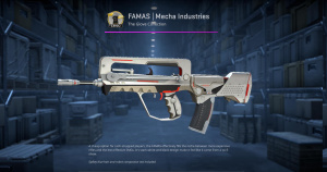 FAMAS | Mecha Industries (Minimal Wear) Screenshot