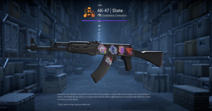 AK-47 | Slate (Well-Worn) Screenshot